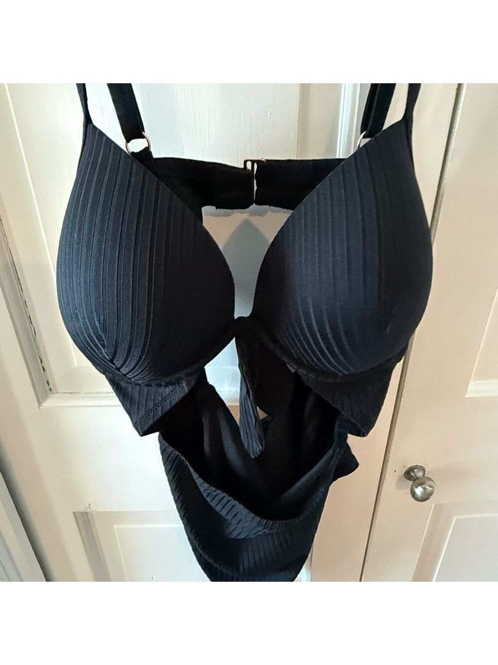 Shade & Shore Black Women's Swimsuit - Picture 2 of 7